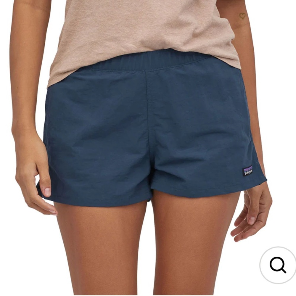 Navy Blue Patagonia 2.5” shorts